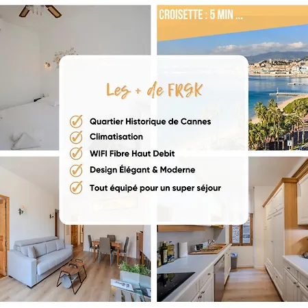 Frgk - 3 Bedroom Historic Center Cannes